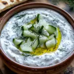 Cacık &ndash; T&uuml;rkischer Joghurt-Gurken-Dip