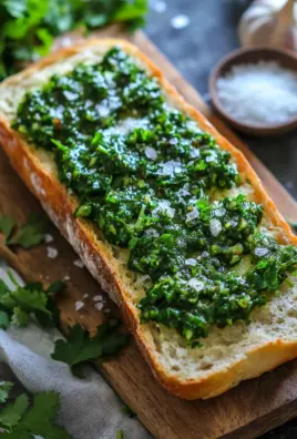 Chimichurri Knoblauchbrot