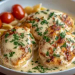 Cremiges Parmesan-H&uuml;hnchen mit Frischk&auml;se