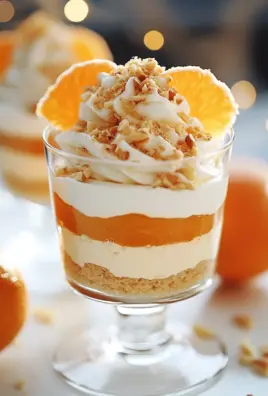 Eierlikör-Mousse mit Spekulatius-Creme und Mandarinen