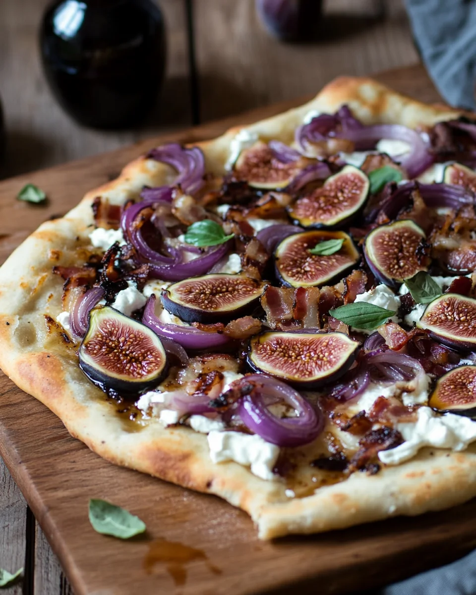 Feigen-Bacon-Pizza