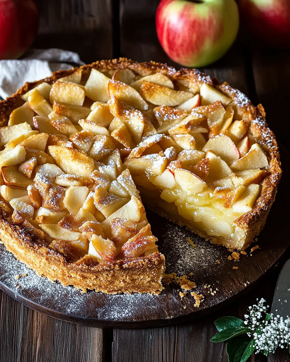 Florentiner Apfelkuchen