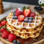 Fluffige Waffeln