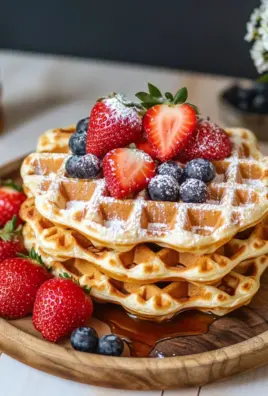 Fluffige Waffeln