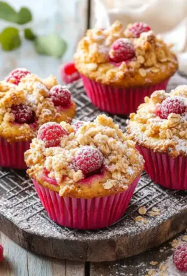 Gesunde Himbeer-Muffins mit Haferflocken-Streuseln 29 Gesunde Himbeer-Muffins mit Haferflocken-Streuseln
