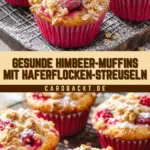 Gesunde Himbeer-Muffins mit Haferflocken-Streuseln 23 Pinterest Hidden Image