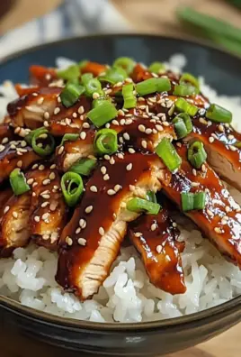Hähnchengeschnetzeltes Teriyaki