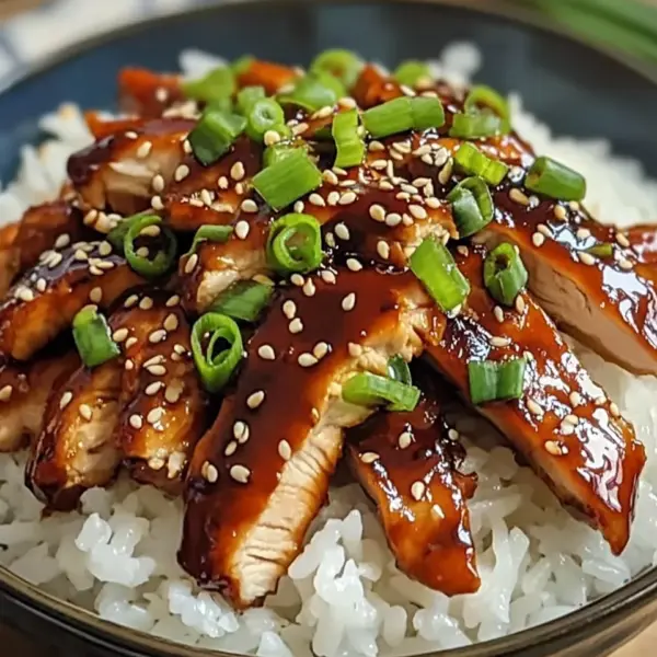 Hähnchengeschnetzeltes Teriyaki