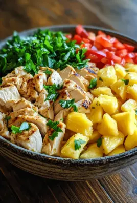 Hawaiianischer Hühnersalat