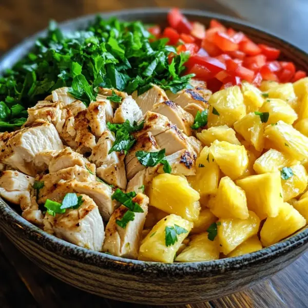 Hawaiianischer Hühnersalat