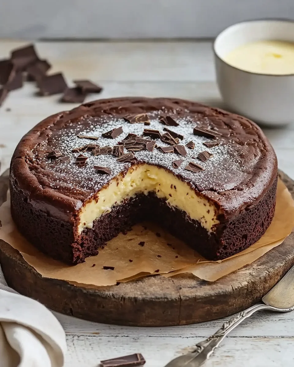 Schokokuchen mit Pudding