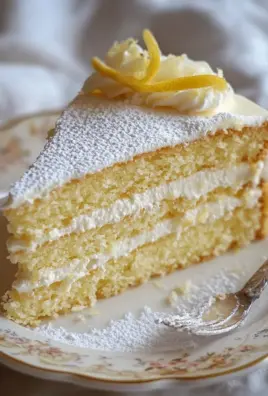 Italienisches Zitronencreme Kuchen Rezept