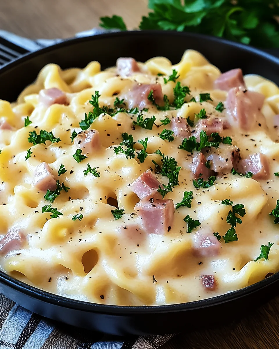 K&auml;se-Schinken-Sahne