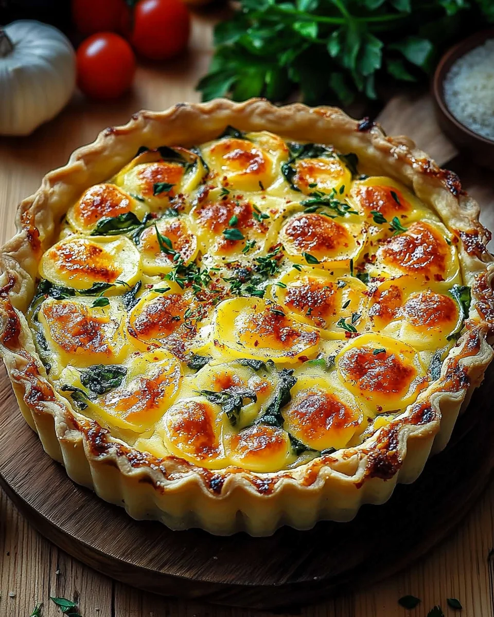 Kartoffel-Quiche mit Kartoffelteig 24 Kartoffel-Quiche mit Kartoffelteig