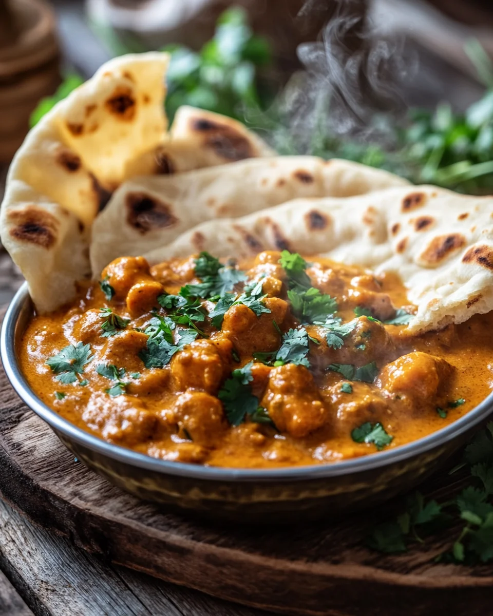 Kichererbsen-Curry mit Naan Brot 27 Kichererbsen-Curry