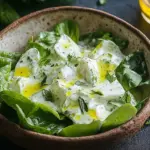 Kopfsalat mit Omas Sahne-Zitronen-Dressing