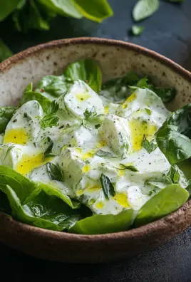 Kopfsalat mit Omas Sahne-Zitronen-Dressing