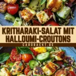 Kritharaki-Salat mit Halloumi-Croutons 21 Pinterest Hidden Image