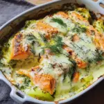 Lachs-Spitzkohl-Auflauf