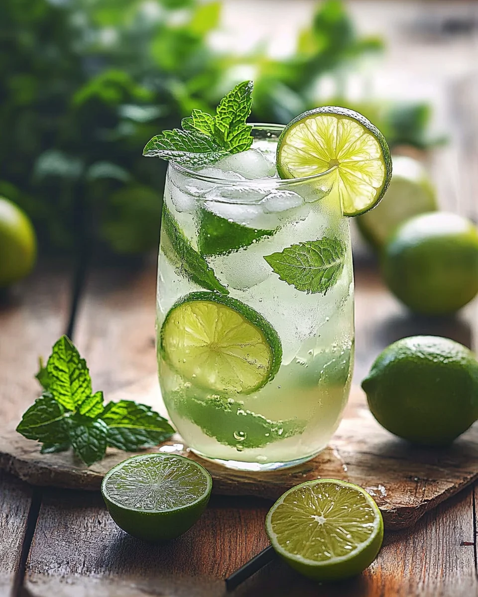 Limetten-Limonade