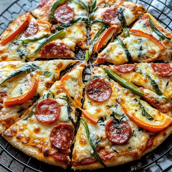 Low Carb Schüttelpizza