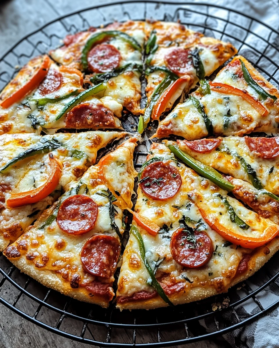 Low Carb Sch&uuml;ttelpizza