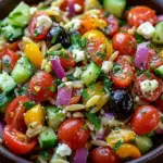 Mediterraner Orzo Salat
