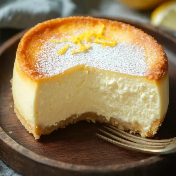 mein klassischer kleiner Käsekuchen