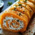 M&ouml;hrenrolle mit Frischk&auml;se