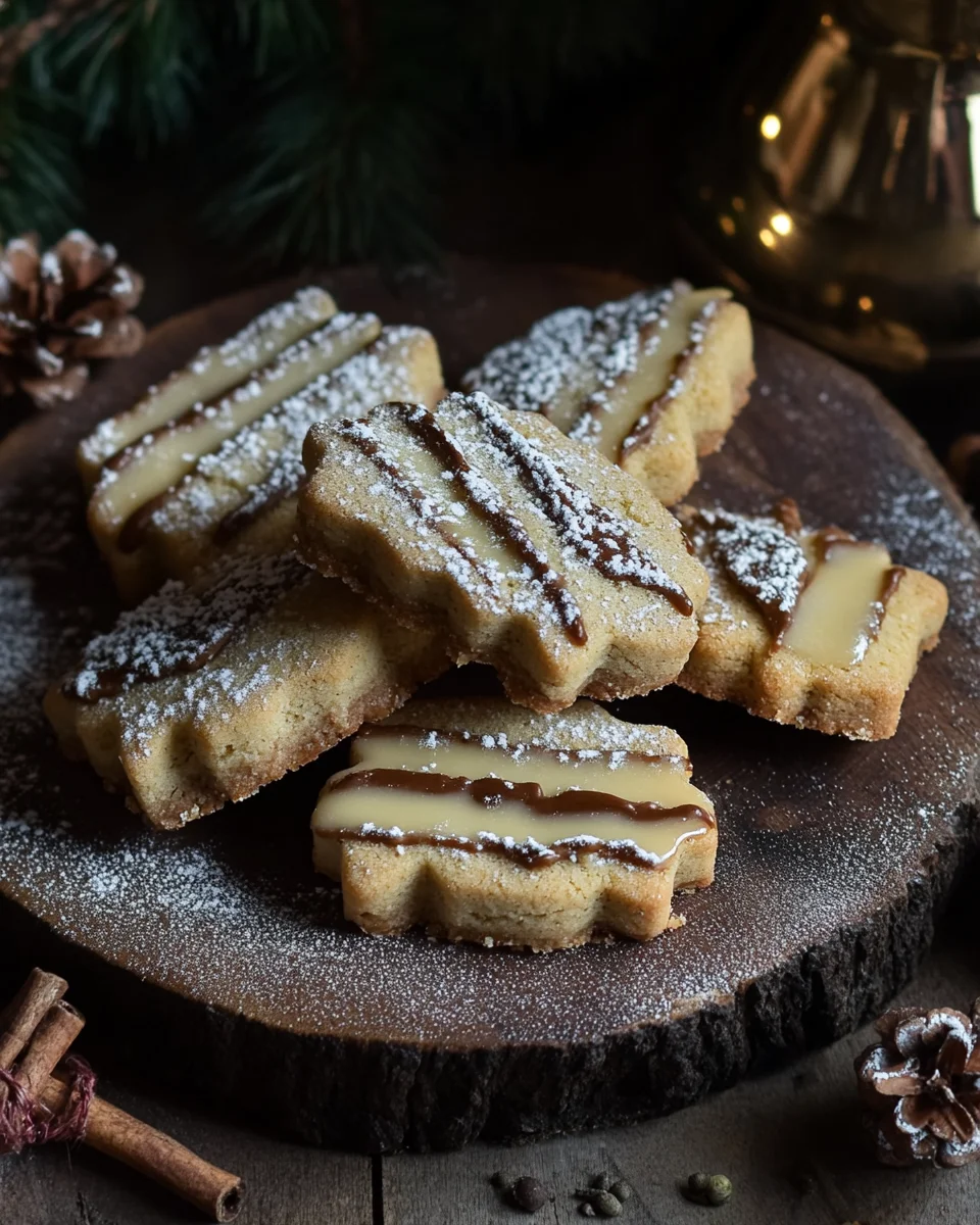 Nougat-Spitzbuben - Mürbe Plätzchen mit Nougat 19 Nougat-Spitzbuben