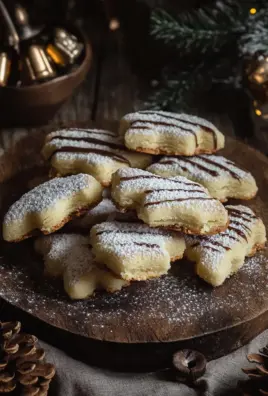 Nougat-Spitzbuben - Mürbe Plätzchen mit Nougat