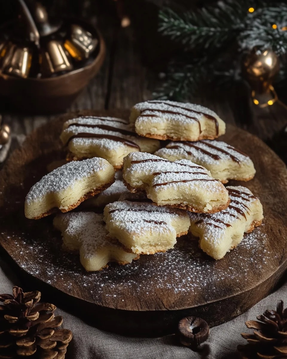 Nougat-Spitzbuben - Mürbe Plätzchen mit Nougat 21 Nougat-Spitzbuben - Mürbe Plätzchen mit Nougat