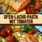 Ofen-Lachs-Pasta mit Tomaten 18 Pinterest Hidden Image
