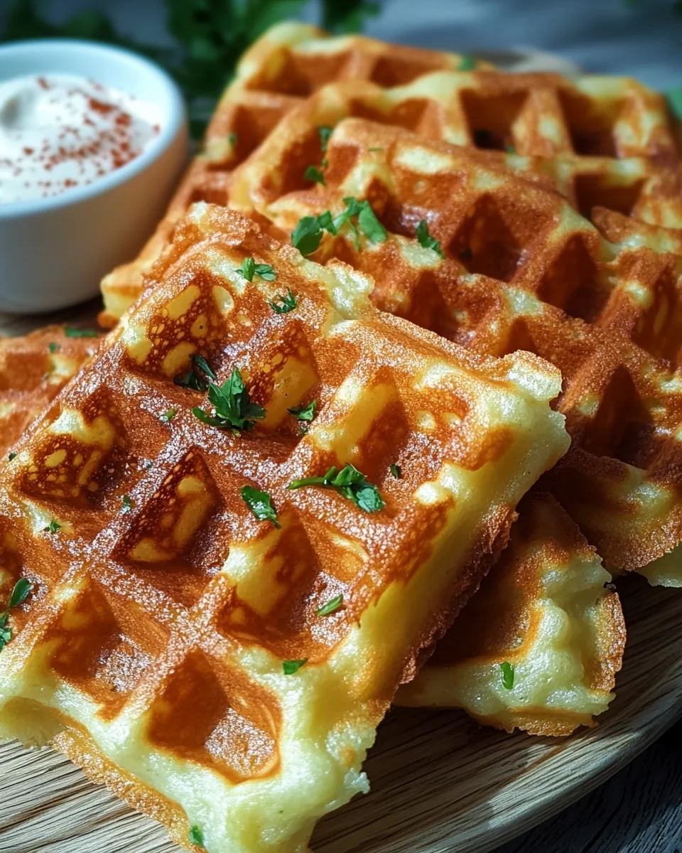 Pfälzer Kartoffelwaffeln