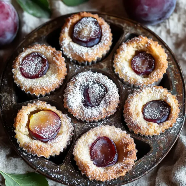 Pflaumen-Friands