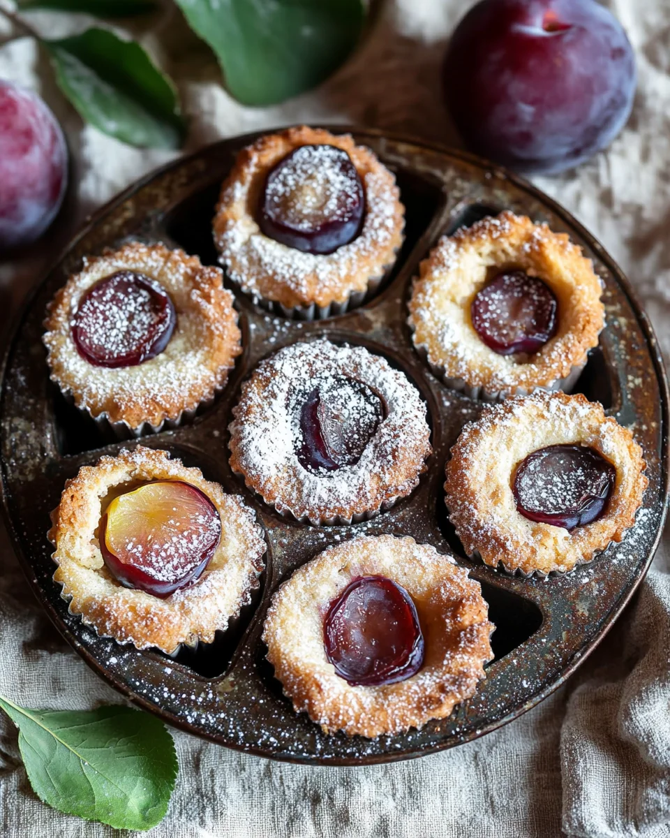 Pflaumen-Friands