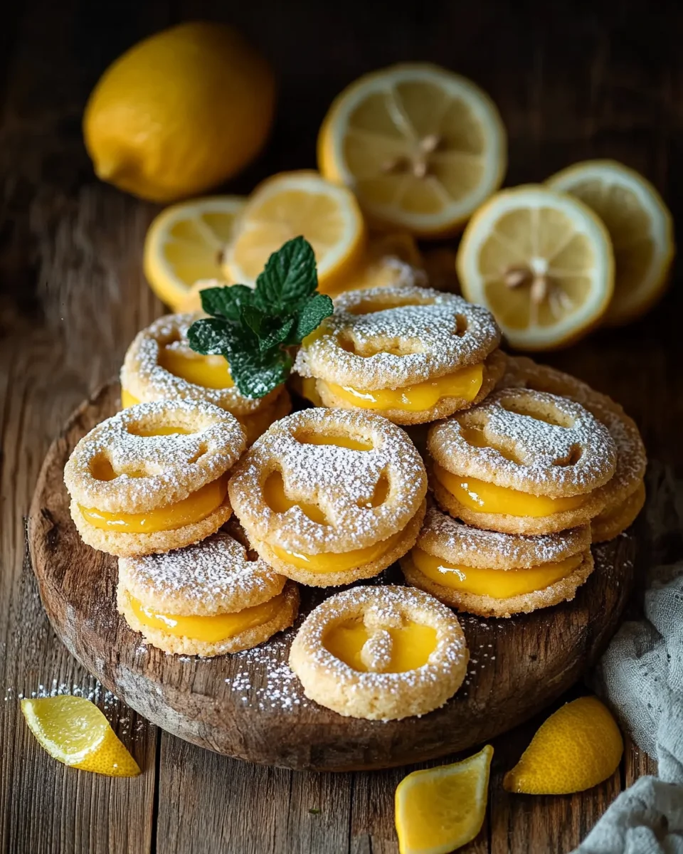 Pl&auml;tzchen mit Lemoncurd