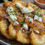 R&ouml;stiecken mit Feta &uuml;berbacken