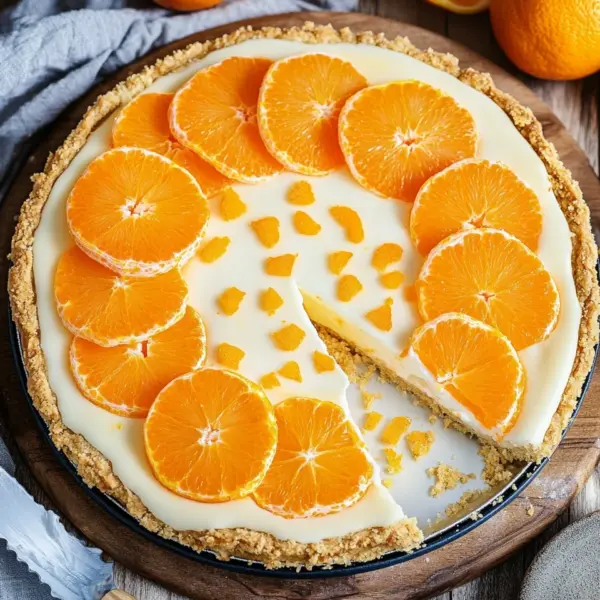 Schmandkuchen mit Mandarinen oder Faule Weiber Kuchen