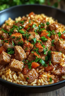 Serbisches Reisfleisch