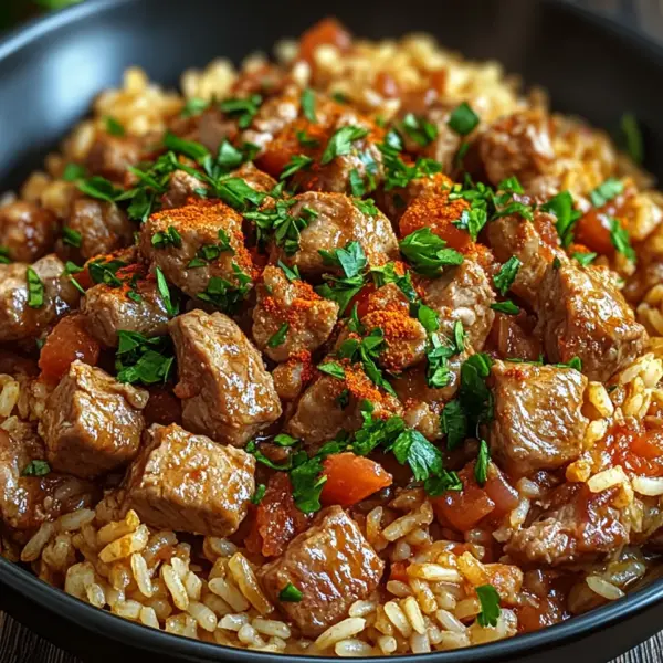 Serbisches Reisfleisch