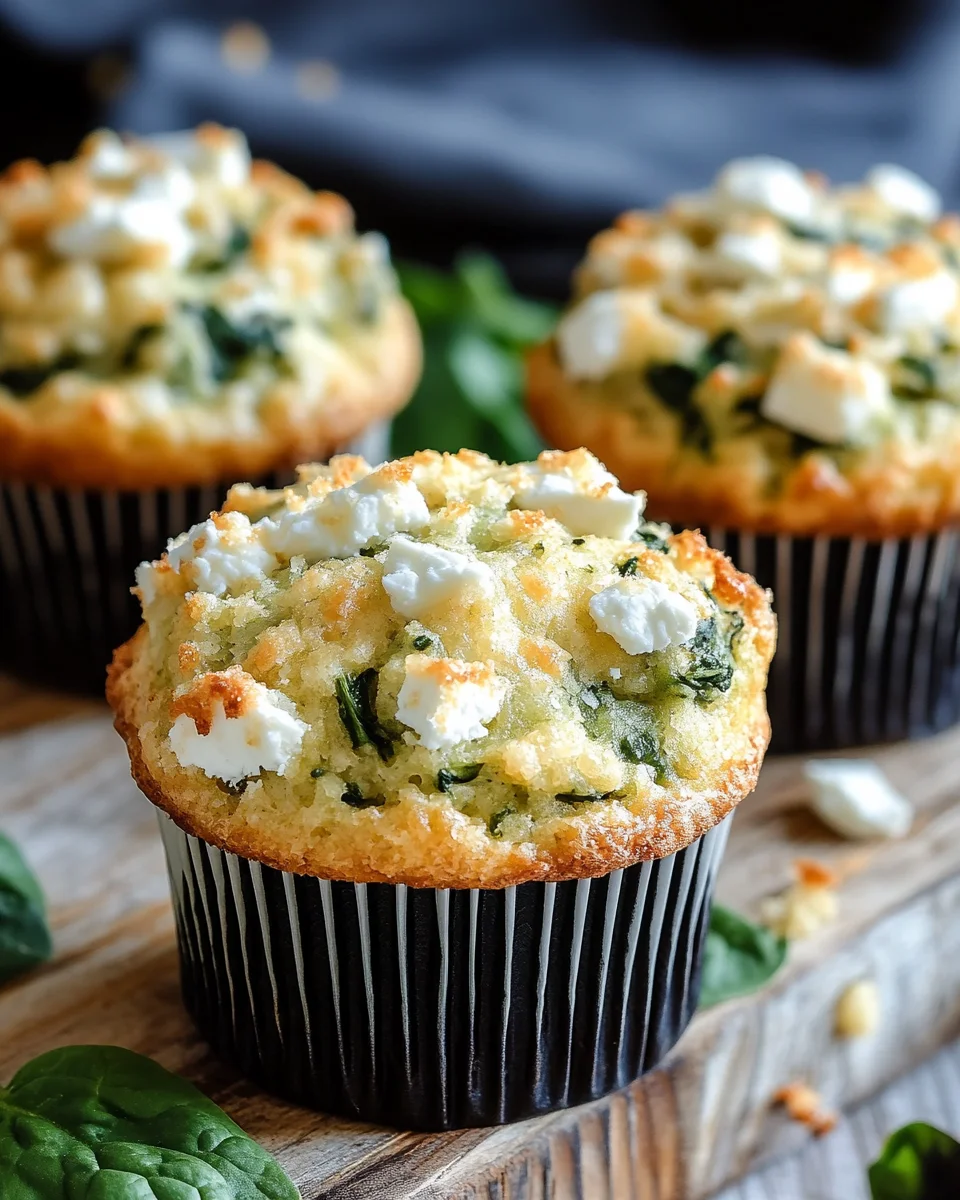 Spinat-Feta-Muffins