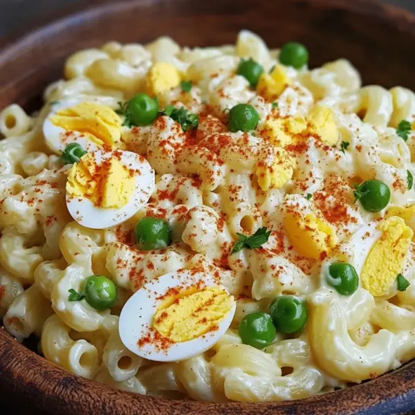 Teufelsei-Makkaroni-Salat