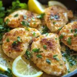 Zitronen Parmesan Pfannenh&auml;hnchen