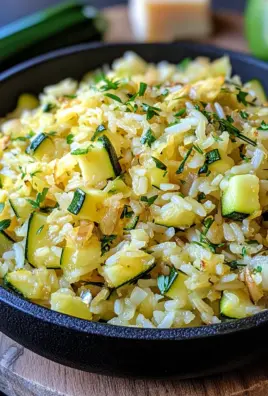 Zucchini-Reis-Pfanne