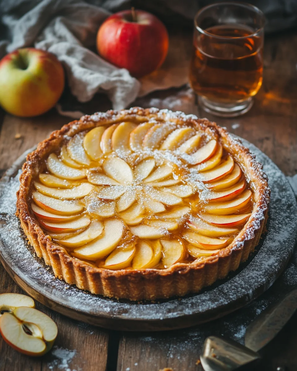 Apfeltorte mit Eierlik&ouml;rcreme