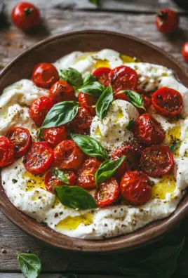 Burrata Pasta mit Tomaten aus dem Ofen