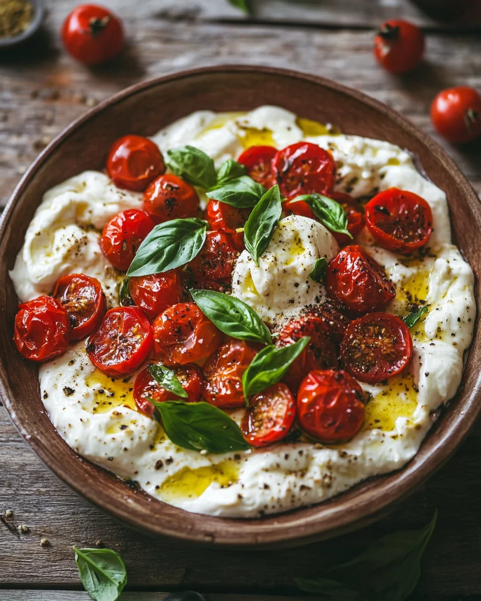Burrata Pasta mit Tomaten aus dem Ofen 23 Burrata Pasta mit Tomaten aus dem Ofen