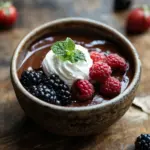 Cremiger Schokoladenpuddingbrei