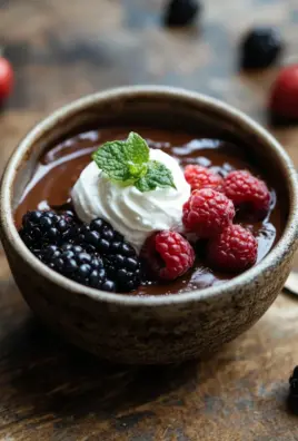 Cremiger Schokoladenpuddingbrei
